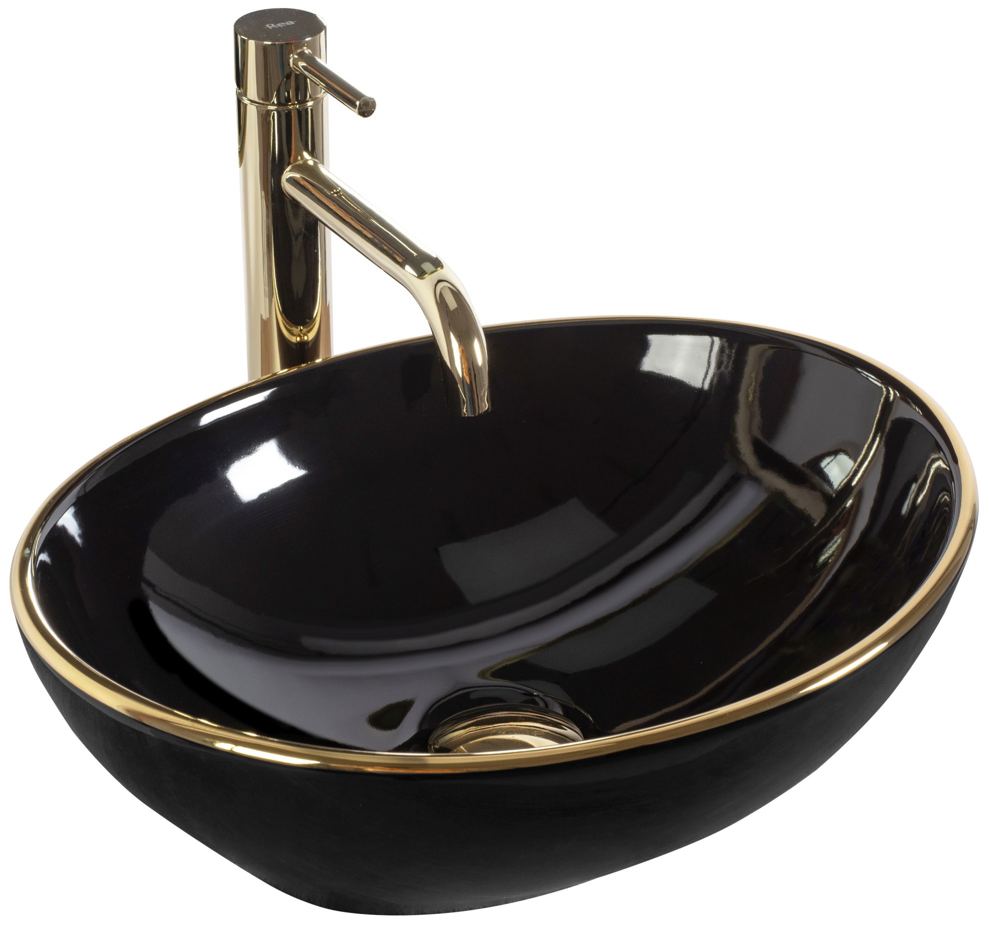 Rea Sofia Black Gold Edge -pesuallas 1